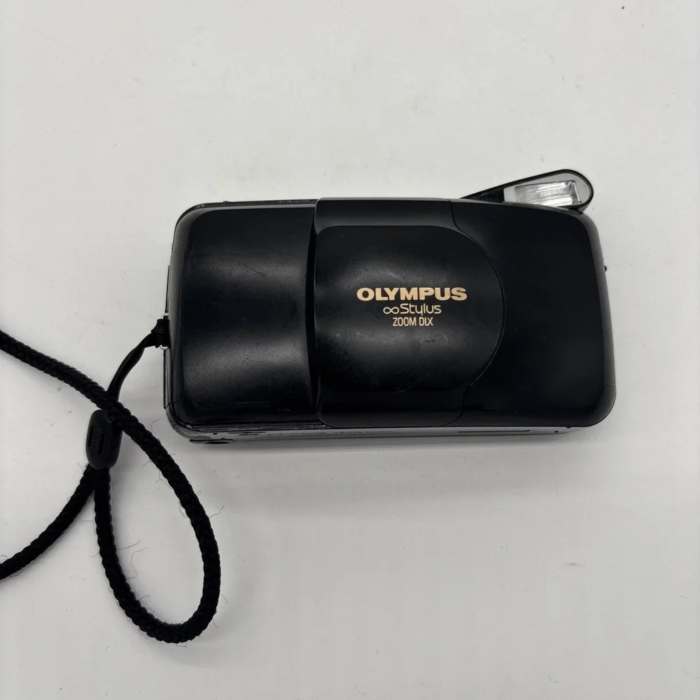 Olympus Stylus Zoom Shoot And Point Camera 35 Mm Film Camera. Untested For Parts